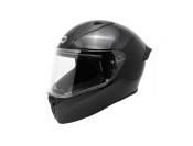 ModCycles - Full Face MMG Helmet. Model Bolt. Color: Shiny Black. DOT APPROVED